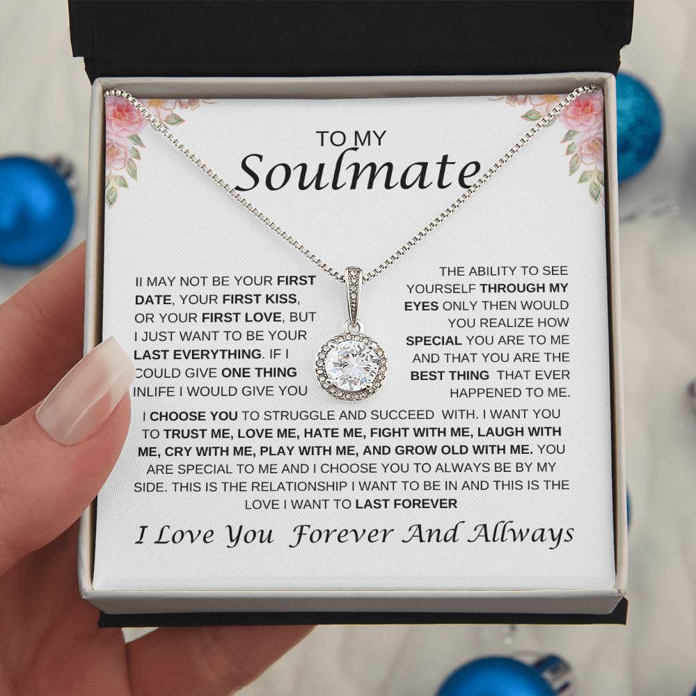 To My Soulmate Eternal Hope Necklace