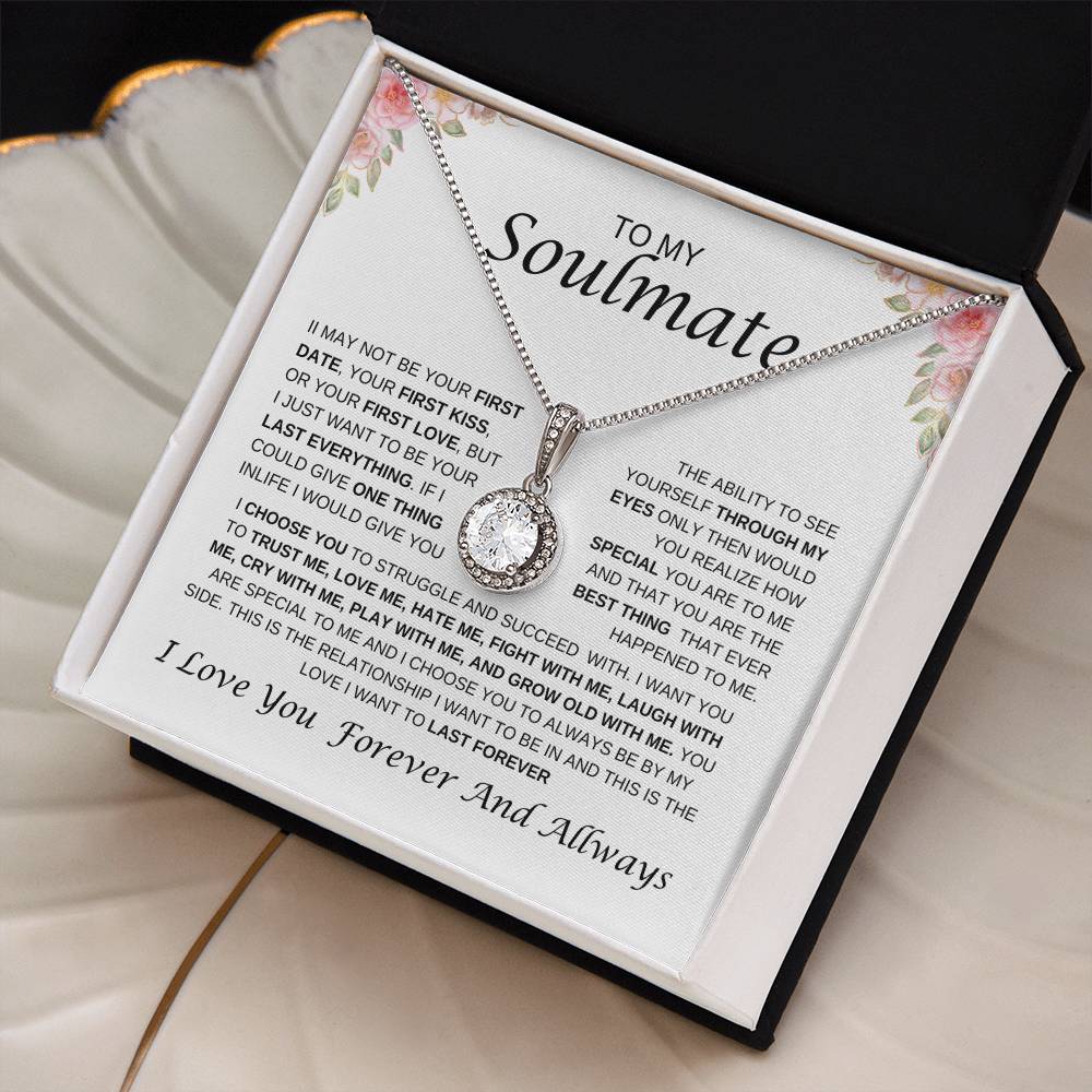 To My Soulmate Eternal Hope Necklace