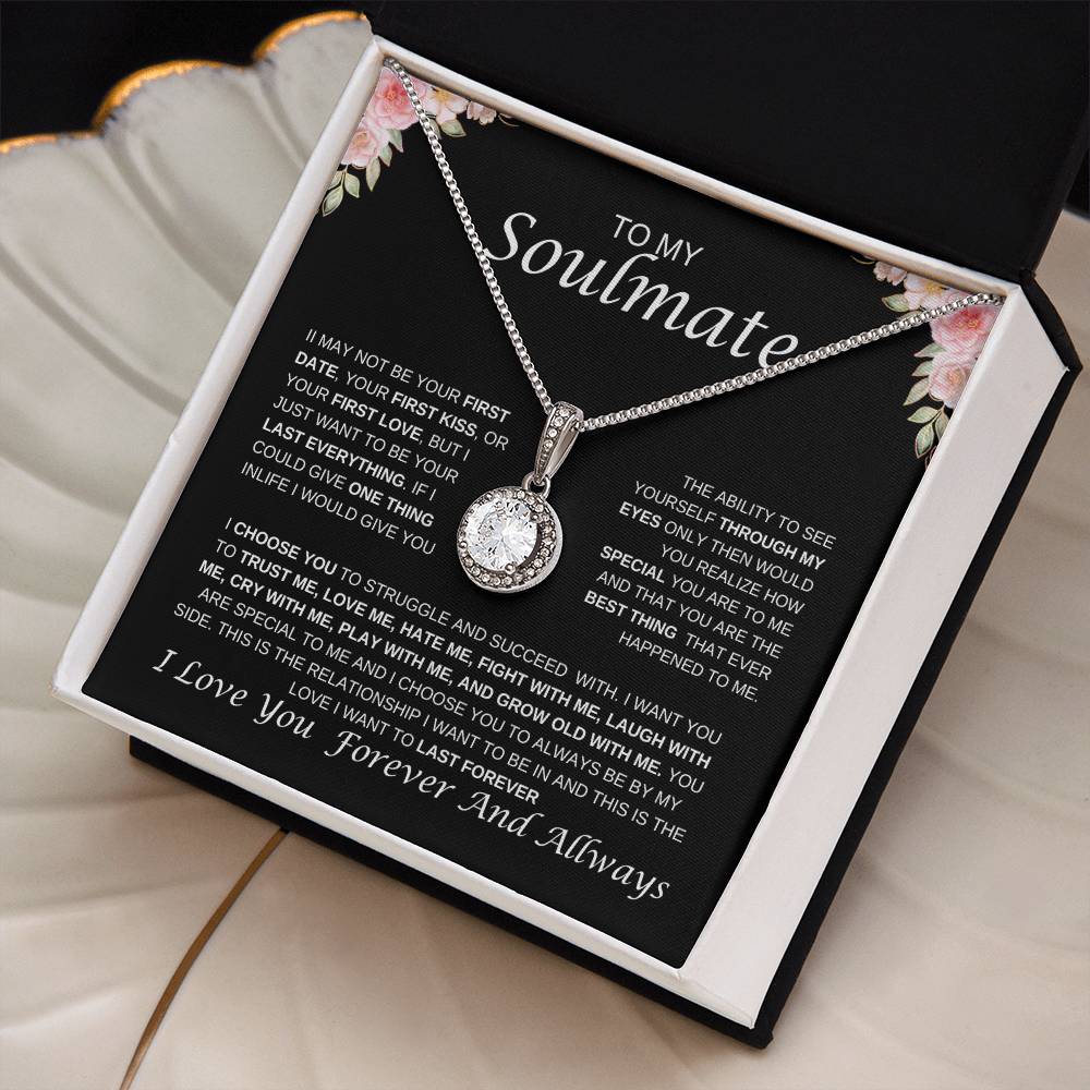 To My Soulmate  Eternal Hope Necklace