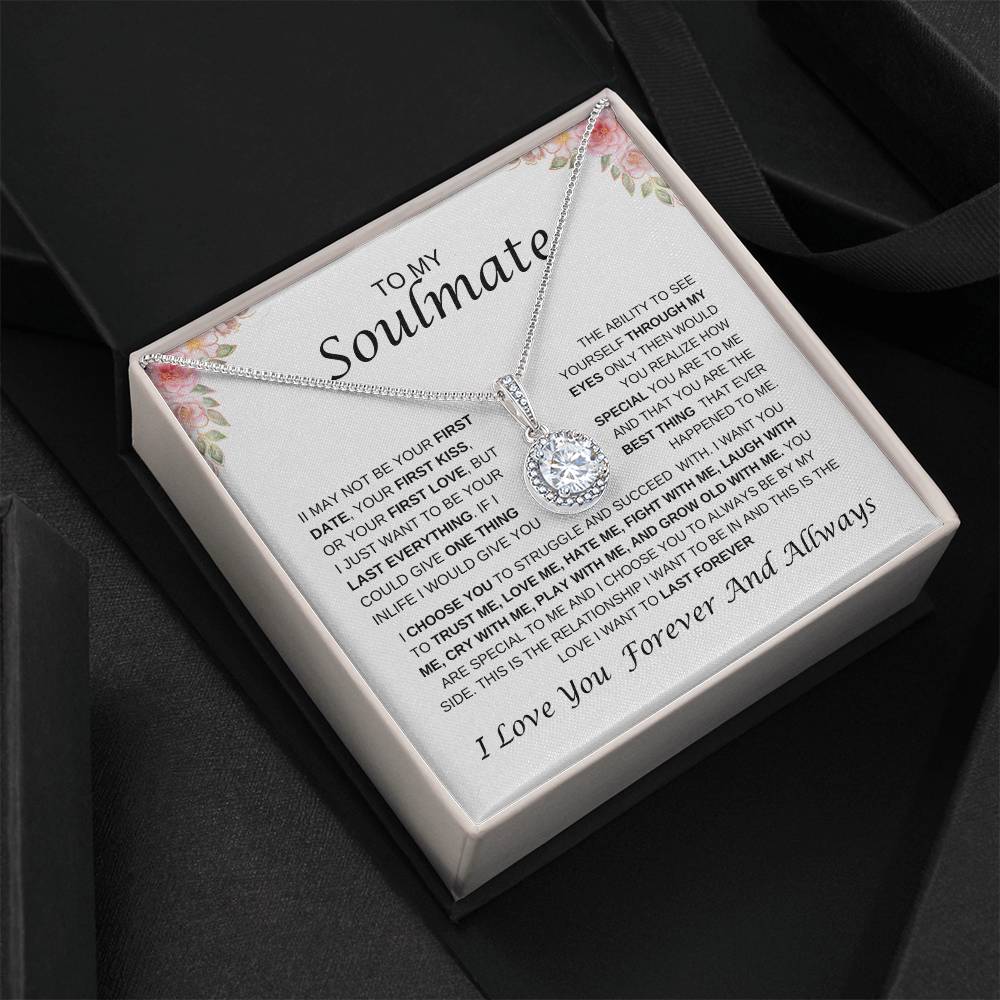 To My Soulmate Eternal Hope Necklace