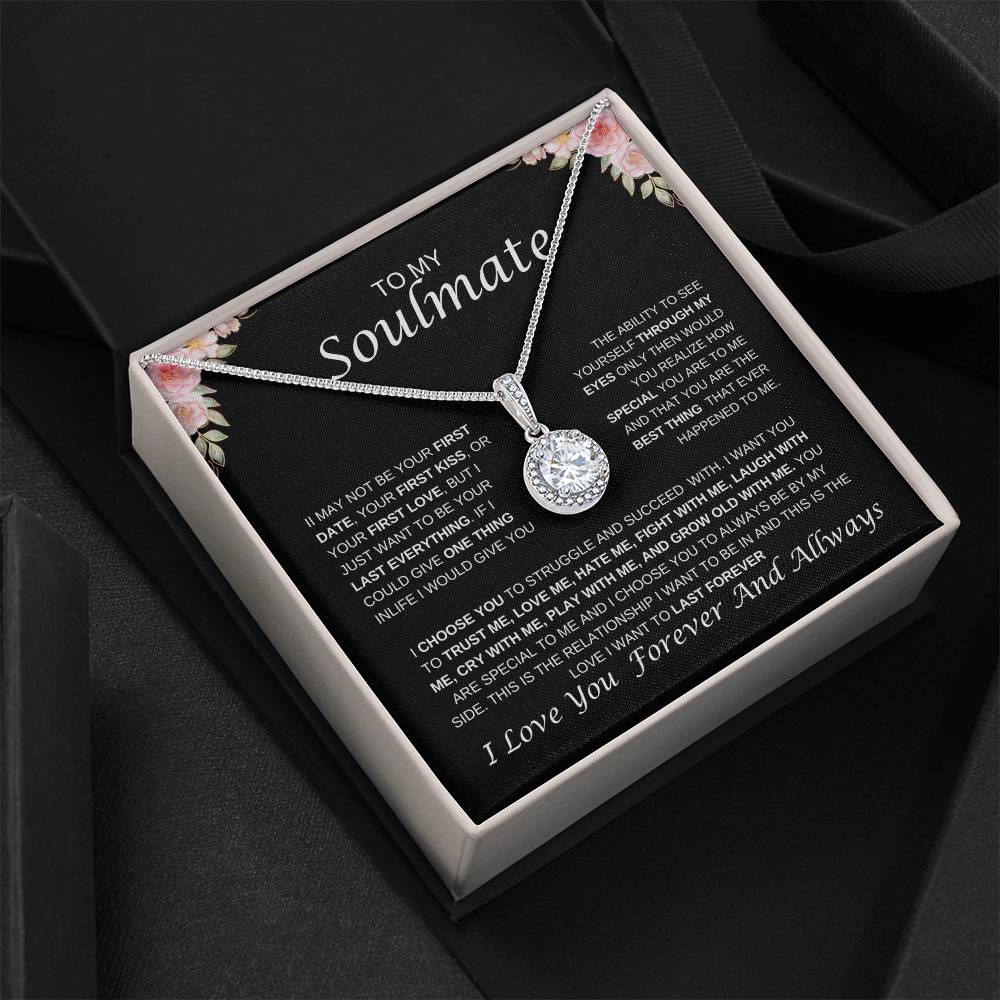 To My Soulmate  Eternal Hope Necklace