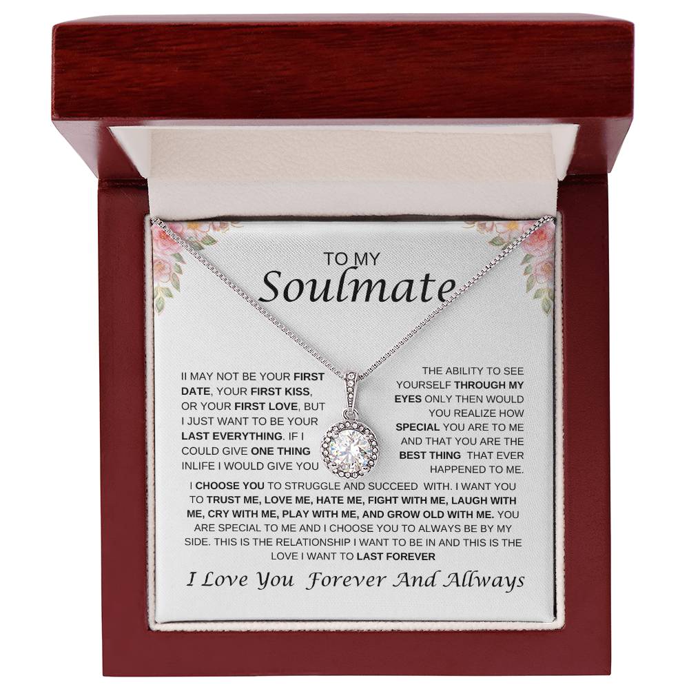 To My Soulmate Eternal Hope Necklace