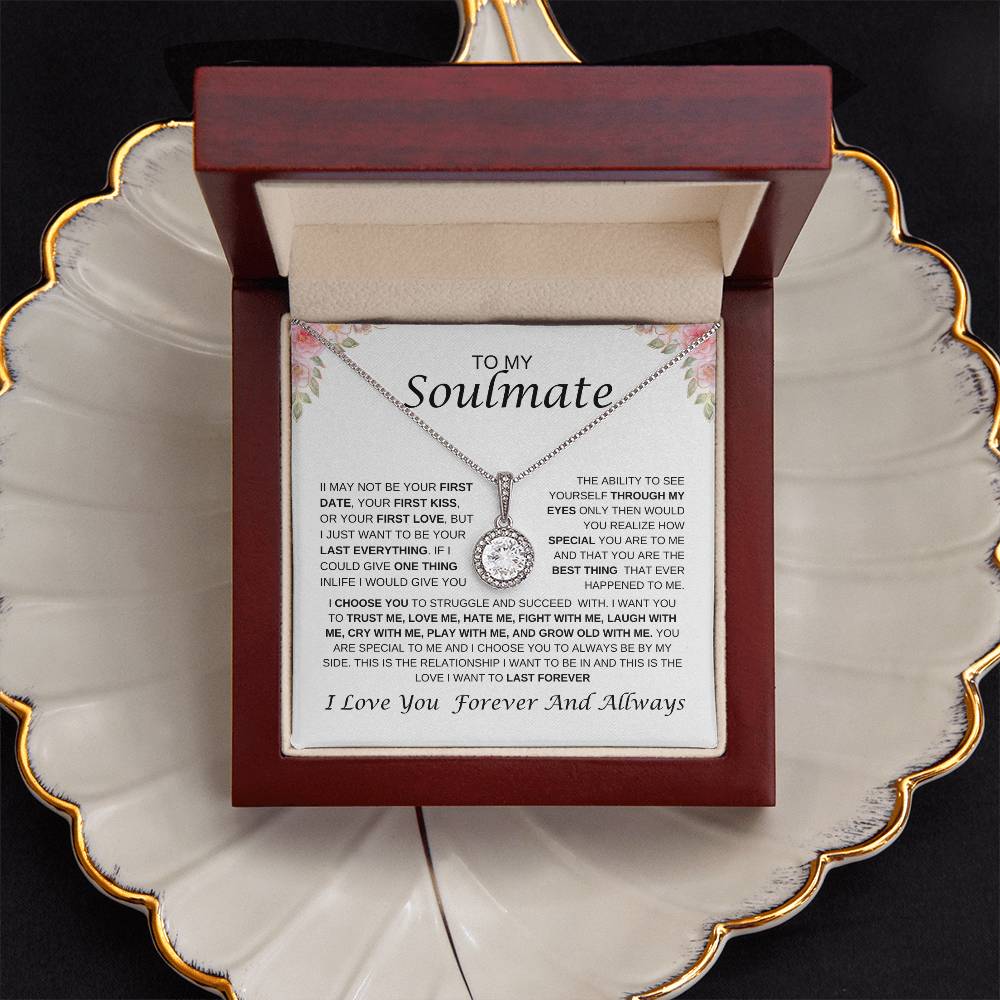 To My Soulmate Eternal Hope Necklace