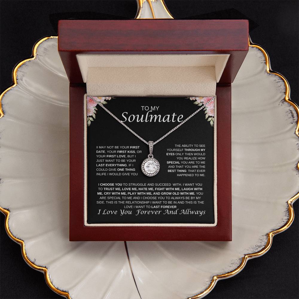 To My Soulmate  Eternal Hope Necklace