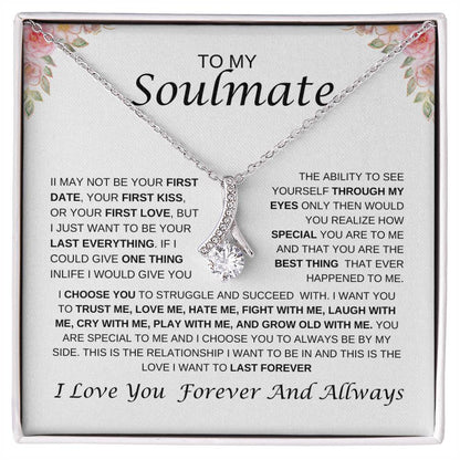 To My Soulmate Alluring Beauty Necklace