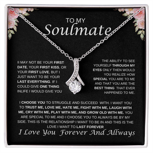 To My Soulmate Alluring Beauty Necklace