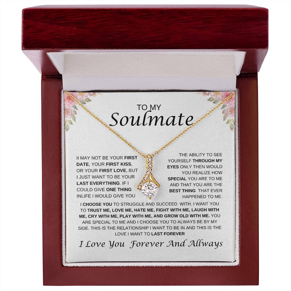 To My Soulmate Alluring Beauty Necklace