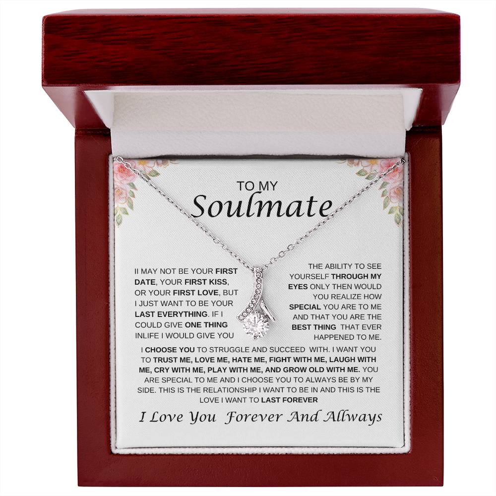 To My Soulmate Alluring Beauty Necklace