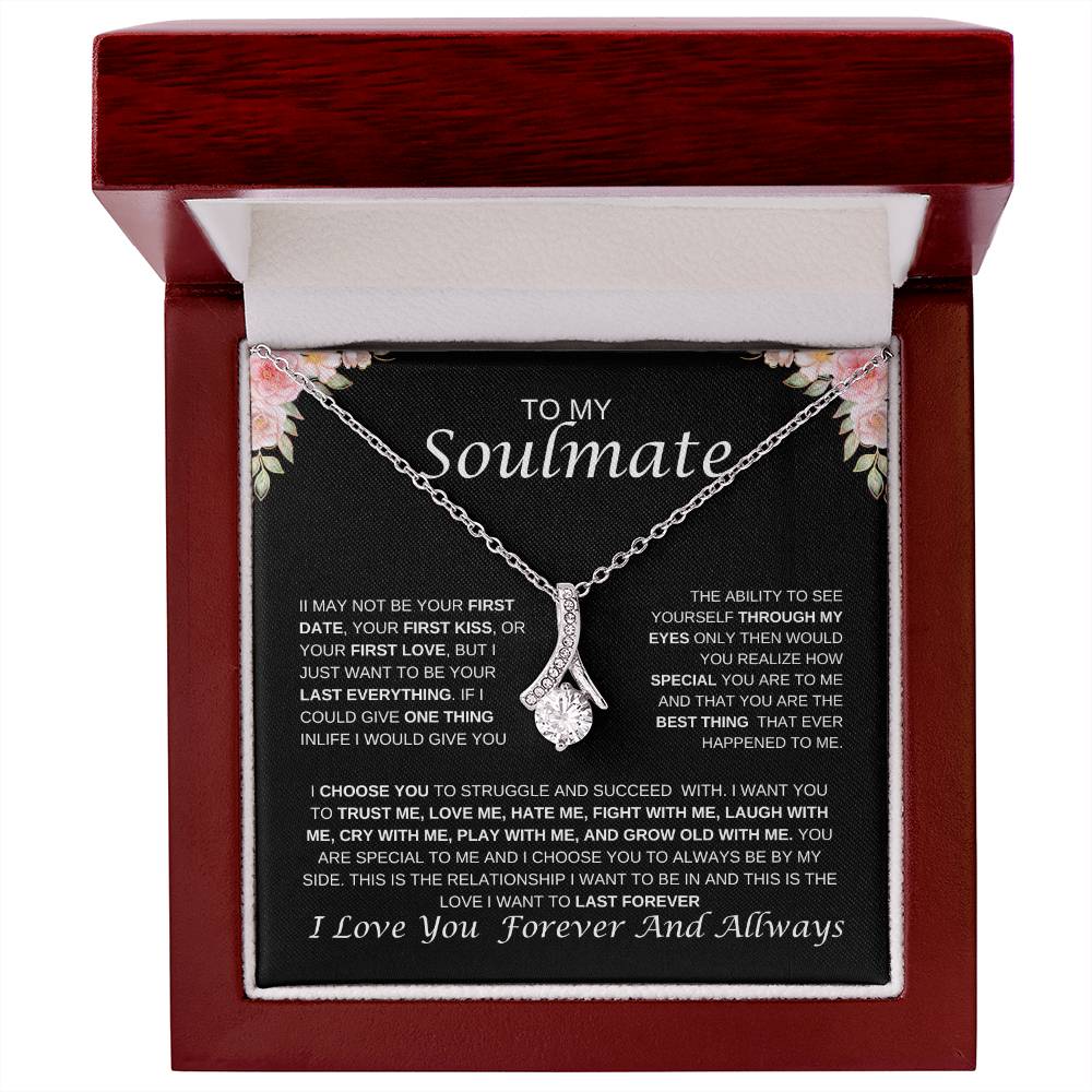 To My Soulmate Alluring Beauty Necklace