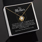 Dear Mother Love Knot Necklace