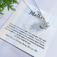 Dear Mother Love Knot Necklace