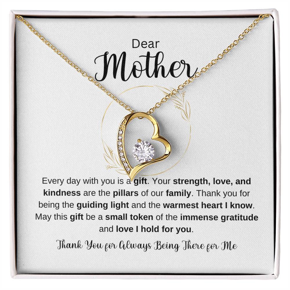 Dear Mother Forever Love Necklace