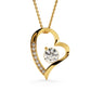 To My Dearest Daughter Forever Love Necklace